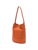 Zanellato Monda' Musiva Small Leather Bucket Bag