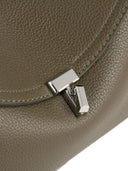 Toteme Pre T Lock leren clutch