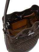 Zanellato Monda' Musiva Small Leather Bucket Bag