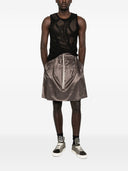 Moncler X Rick Owens Nylon Midi Skirt