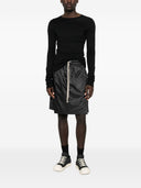 Moncler X Rick Owens Nylon Midi Skirt