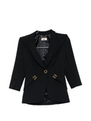 Elisabetta Franchi Single Breasted Blazer Jacket