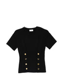 T-shirt in cotone Elisabetta Franchi