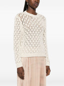 Fabiana Filippi Jersey con cuello redondo
