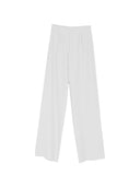 Pantaloni a gamba dritta in cady di Emporio Armani