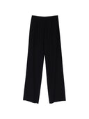 Emporio Armani Cady Straight Leg Trousers