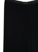 Emporio Armani Cady Straight Leg Trousers