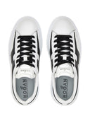 Hogan H Stripes Leather Sneakers