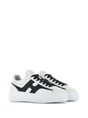 Hogan H Stripes Leather Sneakers