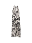 Robe en soie imprimée Alysi