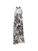 Robe en soie imprimée Alysi