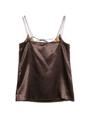 Satynowy top Alysi