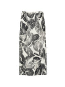Alysi Silk Long Skirt