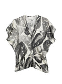 Alysi Printed Silk Shirt