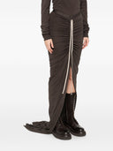 Moncler X Rick Owens Cotton Long Skirt