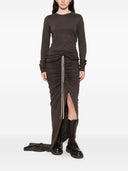 Moncler X Rick Owens Cotton Long Skirt
