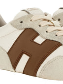 Skórzane trampki Hogan H601