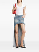 Courreges Pre-logo cropped poloshirt