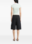 Courreges Pre Logo Cropped Polo Shirt