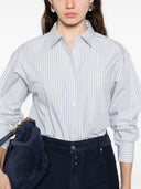 Camicia in cotone a righe Woolrich
