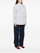 Camicia in cotone a righe Woolrich