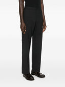 Spodnie Emporio Armani Capsule Pre z domieszką wełny