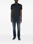 Emporio Armani Modal And Silk Blend T Shirt