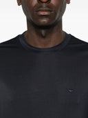 Emporio Armani Modal And Silk Blend T Shirt