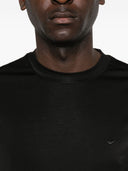 Emporio Armani Modal And Silk Blend T Shirt