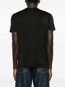 Emporio Armani Modal And Silk Blend T Shirt