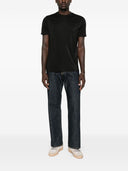 Emporio Armani Modal And Silk Blend T Shirt