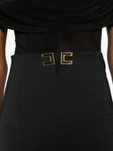 Elisabetta Franchi High Waisted Skinny Trousers