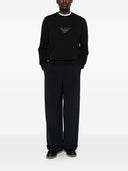 Emporio Armani bomullströja med logotyp