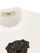 Fendi Printed Cotton T Shirt