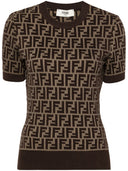 Maglia Fendi Ff In Cotone