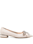 Jimmy Choo Auria Leather Ballet Flats