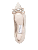 Jimmy Choo Auria Leather Ballet Flats