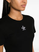 Fendi Logo Cotton T Shirt
