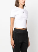 T-shirt en coton à logo Fendi