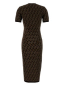 Robe Fendi Ff en coton
