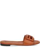 Fendi Claquettes en cuir baguette
