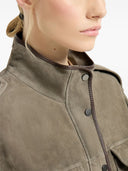 Brunello Cucinelli Leather Jacket