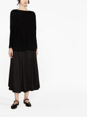 Daniela Gregis Cotton Boat Neck Sweater