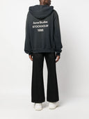 Bawełniana bluza z kapturem i logo Acne Studios