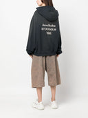 Bawełniana bluza z kapturem i logo Acne Studios