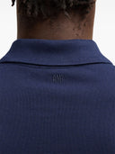 Ami Paris Ami De Coeur Cotton Polo Shirt