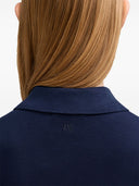 Ami Paris Ami De Coeur Cotton Polo Shirt