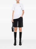 Ami Paris Ami De Coeur Cotton Polo Shirt