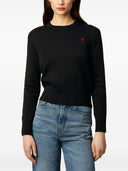Ami Paris Ami De Coeur Wool Sweater