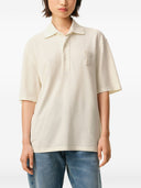 Ami Paris Ami De Coeur Cotton Polo Shirt